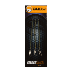Коннектор с застежкой для кормушек GURU Feeder Links Small 2,51мм цвет коричневый
