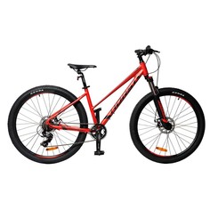 Велосипед Horst Aurora 27,5" 2024 16" красно-черный