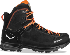 Ботинки Salewa MTN Trainer 2 Mid Gtx M 2024, Black/Darkorange, 9 UK