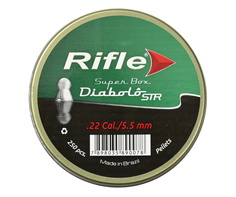 Пуля пневм. RIFLE STR Basic Series Diabolo 5,5 мм. 0,9 гр. (250 шт. в банке) 5013EX