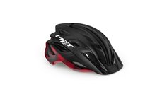 Велошлем Met Veleno, Black/Red, M, 2024 (3HM138CE00MNR1)