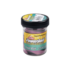 Паста BERKLEY форелевая трехцветная красно оранжево черная Triple Swirls Showtime Shine