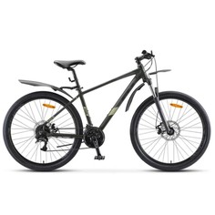 Велосипед Stels Navigator 745 MD V010 Темно-оливковый 27.5" рама 21"
