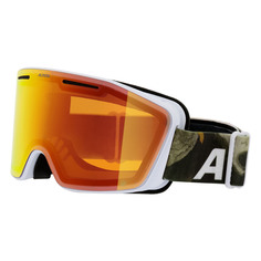 Маска Горнолыжная Alpina Nendaz Q Michael Cina White Matt/Q Red S2 (Б/Р) 2023-24