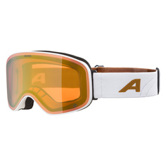 Маска Горнолыжная Alpina Slope Q White-Gold Matt/Q Gold S2 (M) 2024-25