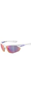 Очки Солнцезащитные Alpina Nylos Hr White-Purple Gloss/Purple Mirror Cat.3 (Б/Р) 2024-25