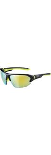 Очки Солнцезащитные Alpina Lyron Hr Black-Neon Yellow Gloss/Yellow Mirror Cat.3 (Б/Р)24-25
