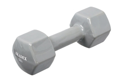 Гантель Bradex SF 0538 1гант. 5кг обрезин. серый