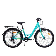 Велосипед STELS Miss-4300 2024 V V010 24" рама 14" женский мятный