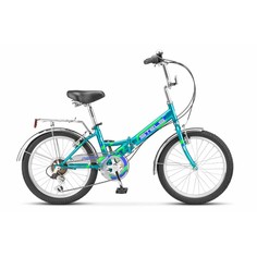 Велосипед STELS Pilot 350 V 20" 2023 рама 13" морская волна
