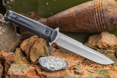 Тактический нож Kizlyar Supreme Trident в стали D2 с финишем TacWash