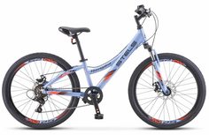 Велосипед STELS Navigator 430MD 24" 2024 голубой, рама 11.5"