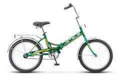 Велосипед STELS Pilot410 20" 2024 13.5" зеленый