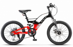 Велосипед STELS Leader-250 MD 20" 2024 12.6" Красный/Черный