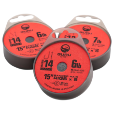 Поводок рыболовный GURU Поводок готовый QM1 Bait Band Ready Rigs 15" 10 0,19мм