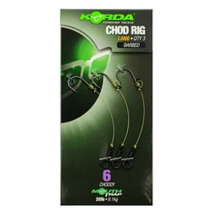 Рыболовный поводок KORDA KCR021 разрывная нагрузка 9.1 кг цвет-зеленый