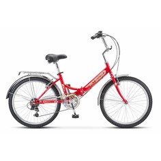 Велосипед STELS Pilot 750 24" 2023 рама 14" красный