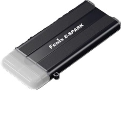 Фонарь Fenix E-Spark ручной светодиодный встроенный аккумулятор черный