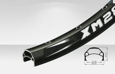 Обод FORWARD 700Cx28/38C, 32отв, XM280, Schrader, Weinmann 1RMA70006098