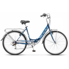 Велосипед складной взрослый STELS Pilot 850 V рама 19" темно-синий