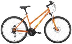 Велосипед Stark Luna 26.1 D Steel 2022 18" оранжевый/желтый