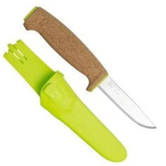 Нож Morakniv Floating Knife, нержавеющая сталь, пробковая ручка