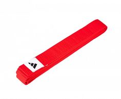 Пояс для единоборств Club красный (длина 240 см) Adidas