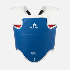 Защита корпуса двухсторонняя Adidas Body Protector WT сине-красная, размер S