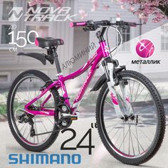 Велосипед Novatrack Katrina 24 2019 12" violet