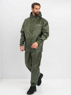 Костюм Huntsman ВВЗ Склон-2 ткань Таффета (3000мм) цвет Зеленый 48-50/176