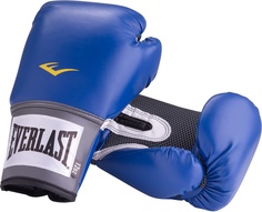 Боксерские перчатки Everlast Pro Style Anti-MB синие, 12 унций