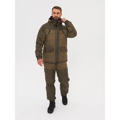 Костюм зимний Huntsman Горка-Люкс ткань Breathable Camo цвет Хаки 60-62, 182-188