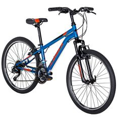 Велосипед FOXX AZTEC 24" 2024 14" синий