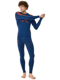 Комплект Термобелья Viking Primeone Man Set Navy/Orange (Us:xl) 2023-24