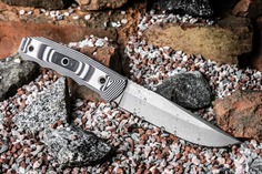 Туристический нож Kizlyar Supreme Echo в стали AUS-8 с финишем TacWash