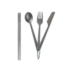 Набор столовых приборов CA2006 4-Piece Titanium Cutlery Set Cookn Escape
