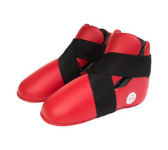 Защита стопы Adidas WAKO Kickboxing Safety Boots красная S