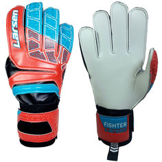 Перчатки вратарские Larsen Fighter красный/голубой р9