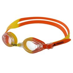 Очки для плавания детские Yingfa Kids Goggle, J520AF-02, оранжевые