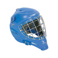 S HG PHANTOM ELITE HELMET - JUNIOR BLUE, вратарский шлем (NC) синий, Junior Slazenger