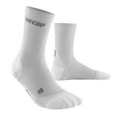 CEP ULTRALIGHT COMPRESSION SHORT SOCKS Компрессионные ультратонкие носки для бега Белый 3
