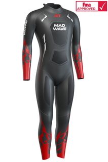 Гидрокостюм неопреновый мужской Men Wetsuit JET XS черный Mad Wave