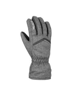 Перчатки Reusch Marisa Black/Black Melange (Inch (Дюйм):6,5) 2024-25
