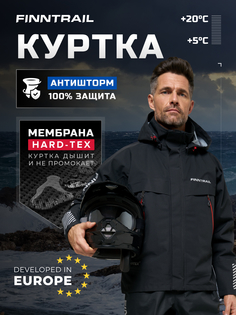 Мембранная куртка Finntrail Speedmaster, графит, размер XXXL