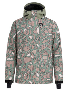 Куртка Сноубордическая Airblaster Beast 2L Bc Green Critterflage (Us:s) 2023-24
