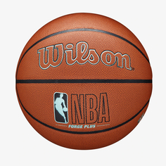 Мяч баскетбольный Wilson NBA Forge Plus, размер 7, WZ2010901XB