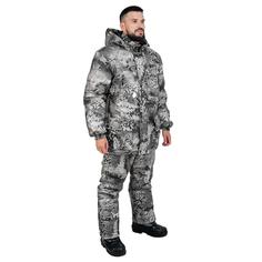 Костюм охотника зимний Nisus Ballistic, цв.кобра серая р.44-46/170-176
