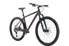 Велосипед Stark Krafter 29.9 HD 2024 черный/красный 22