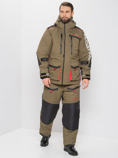 Костюм зимний Huntsman Siberia Floating ткань Breathable цвет Хаки/Черный 56-58/182