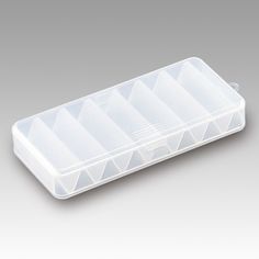 Коробка для рыболовных принадлежностей Meiho Reversible 85 Clear 195x85x31мм